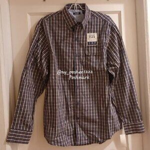 ๐๐๐๐ ๐ฒ๐ฏ๐ฎ๐ฑ๐ณ ๐
๐๐๐ Plaid Button-Down Shirt M Blue